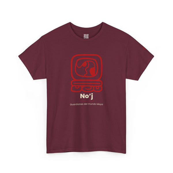 Camiseta No'j (Noj) – Nahual Maya | Guardianes del Mundo Maya | Cholq'ij