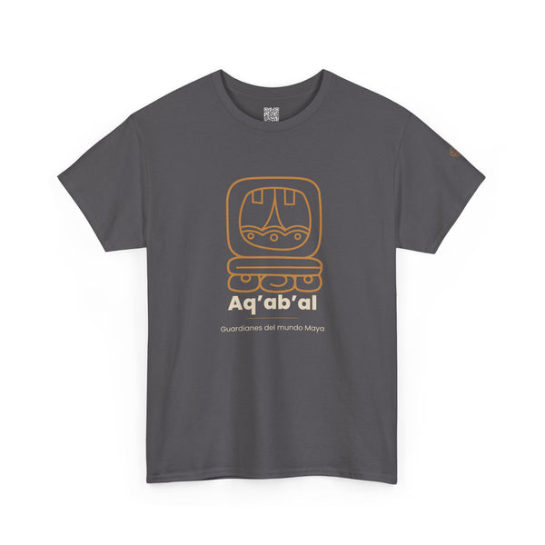 Camiseta Aq'ab'al – Nahual Maya | Guardianes del Mundo Maya | Cholq'ij