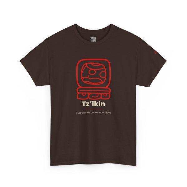 Camiseta Tz’ikin (Tzikin) – Nahual Maya | Guardianes del Mundo Maya | Cholq'ij