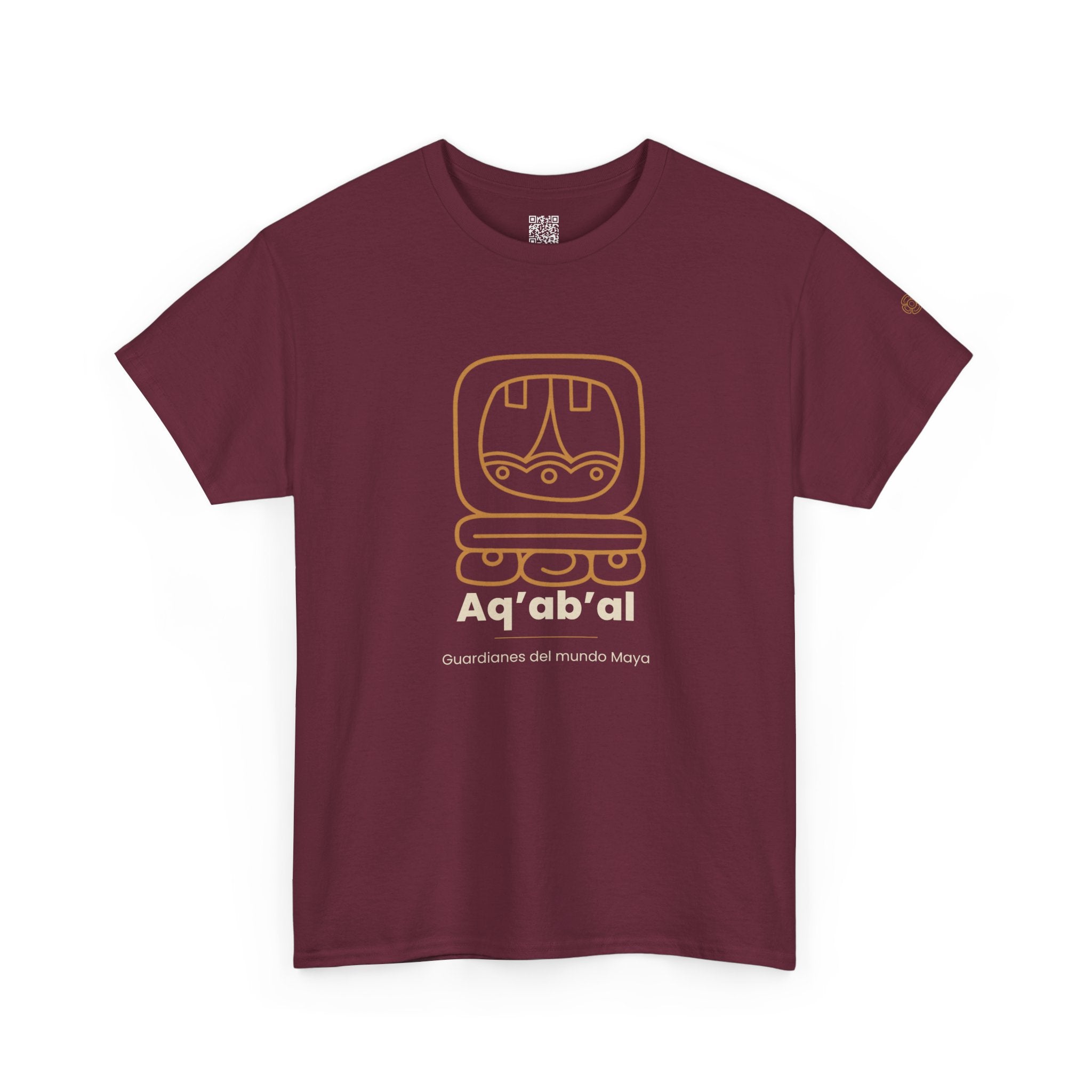 Camiseta Aq'ab'al – Nahual Maya | Guardianes del Mundo Maya | Cholq'ij