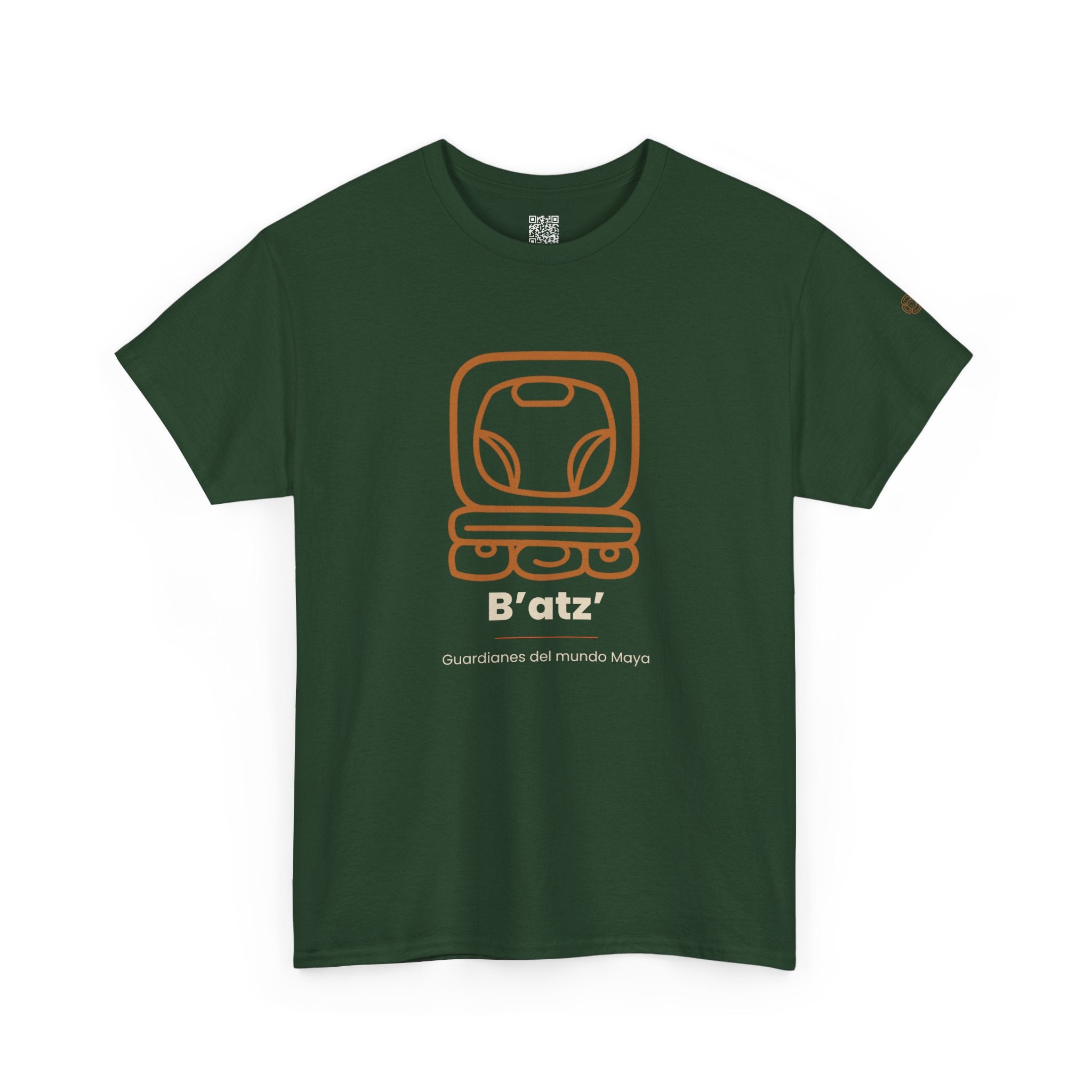 Camiseta B'atz' – Nahual Maya | Guardianes del Mundo Maya | Cholq'ij