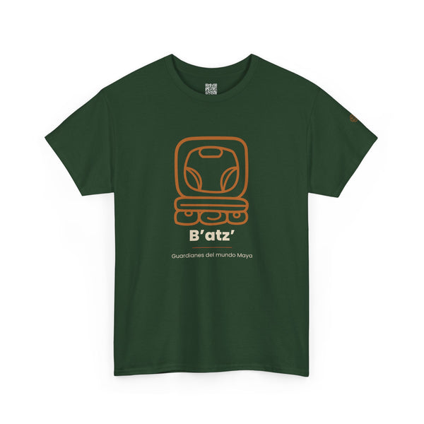 Camiseta B'atz' – Nahual Maya | Guardianes del Mundo Maya | Cholq'ij