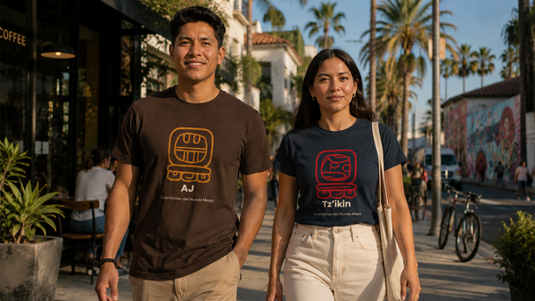 Aj Tzikin Nahual Maya Camista T-shirt
