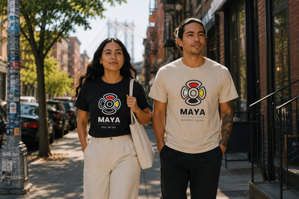 flor maya camiseta tshirt