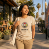 MAYA “Born from the Sun” Tee | Mayan Sun Symbol Design (Flor Maya) | Premium Streetwear Unisex Shirt